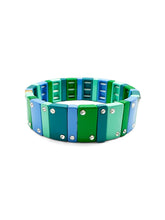 Load image into Gallery viewer, Enamel Crystal Ombre Bracelet
