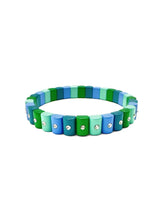 Load image into Gallery viewer, Enamel Crystal Ombre Bracelet
