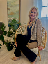 Load image into Gallery viewer, Born Beautiful Beige Knit Open Cardigan
