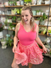 Load image into Gallery viewer, The Pink Lola Mini Skort

