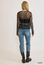 Load image into Gallery viewer, Lux Layering Bow Mesh Top
