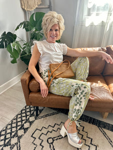 Change of Scenery Floral Pants