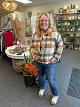 Load image into Gallery viewer, Fresh From The Patch Plaid Shacket
