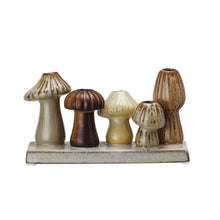 Load image into Gallery viewer, Mushroom Multi Bud Vase
