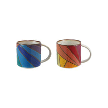 Load image into Gallery viewer, Stoneware Rainbow Mug
