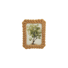 Load image into Gallery viewer, Gold Resin Rope Picture Frame
