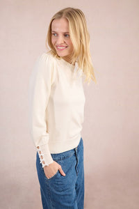 Better This Way Bow Knitted Long Sleeve