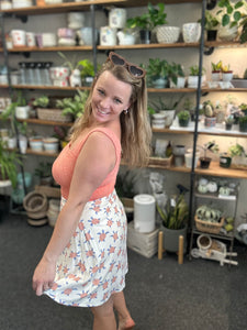 Save The Turtles Lined Skirt