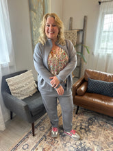 Load image into Gallery viewer, Varley Arlene Wind Blue Zip Through Sweatshirt
