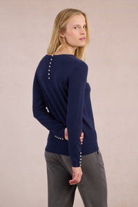 Never Plain Always Pretty Pearl Detail Top