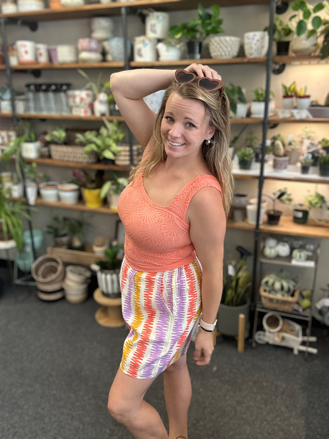 The Sierra Squiggle Pastel Shorts