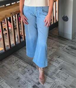 Milan Ultra High Rise Wide Leg Jean