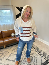 Load image into Gallery viewer, All American Hooded Sweater
