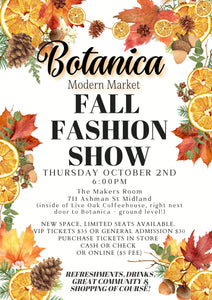 Fashion Show Ticket