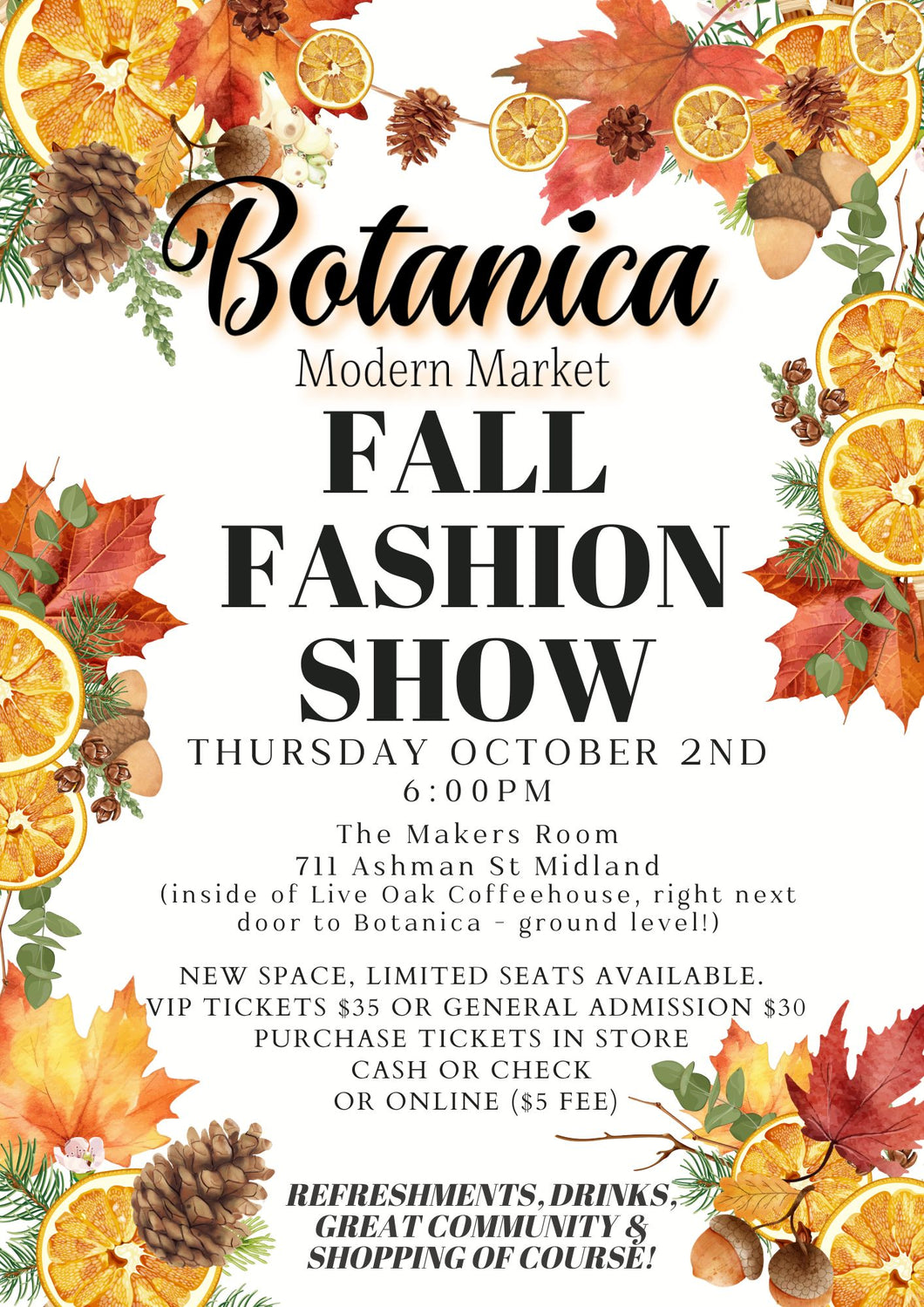 Fashion Show Ticket