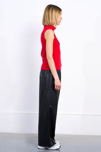 Rockstar Red Sleeveless Sweater
