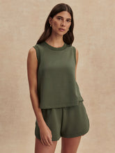 Load image into Gallery viewer, Varley Shea Thyme Zipper Tank
