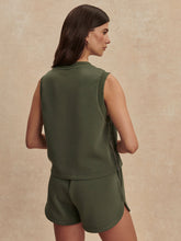 Load image into Gallery viewer, Varley Shea Thyme Zipper Tank
