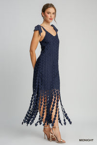 Queen of Hearts Lace Maxi Dress