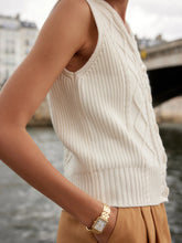 Load image into Gallery viewer, Varley Tatyana Cable Knit Vest
