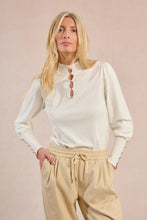 Load image into Gallery viewer, Clean Slate White Knitted Sweater
