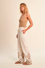 Load image into Gallery viewer, Off White Palm Wide Leg Pant
