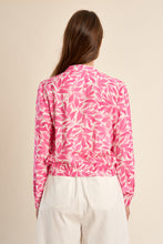 Load image into Gallery viewer, Magenta Pink Woven Bomber Jacket
