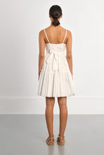 Load image into Gallery viewer, Court White Spaghetti Strap Dress
