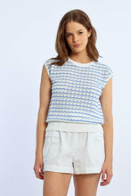 Load image into Gallery viewer, All In The Details Sleeveless Sweater Top
