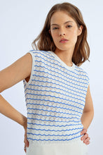 Load image into Gallery viewer, All In The Details Sleeveless Sweater Top
