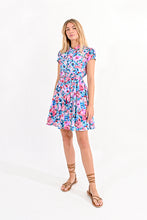 Load image into Gallery viewer, The Clemence Purple Hues Floral Dress
