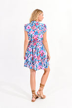 Load image into Gallery viewer, The Clemence Purple Hues Floral Dress
