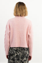 Load image into Gallery viewer, Pretty in Pink Quarter Zip Sweater

