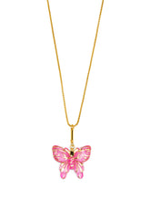 Load image into Gallery viewer, Resin Butterfly Charm Necklace
