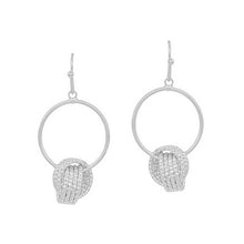 Load image into Gallery viewer, Knotted Hoop Earring
