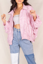 Load image into Gallery viewer, Molly Mauve Textured Jacket
