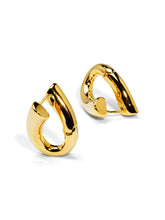 Load image into Gallery viewer, Hypoallergenic Harp Hoop Earring
