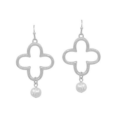 Clover & Pearl Earring