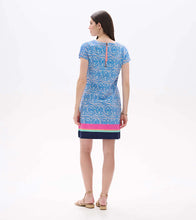 Load image into Gallery viewer, Hatley Azure Blue Soft Tee Zip Back Dress
