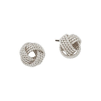 Knotty Stud Earring