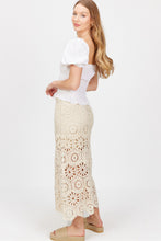 Load image into Gallery viewer, Cool Breeze Crochet Maxi Skirt

