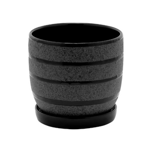 Black Sandy 5" Planter