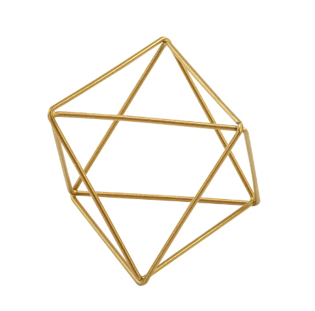 Gold Air Plant Polygon