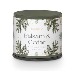 Balsam & Cedar Vanity Tin 11.8 OZ Candle
