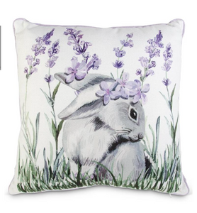 Lavender & Bunny Pillow