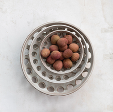 Load image into Gallery viewer, Stoneware Fruit Basket Bowl
