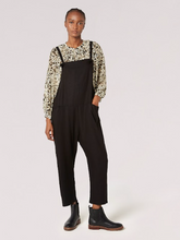 Load image into Gallery viewer, The Blair Black Linen Jumpsuit
