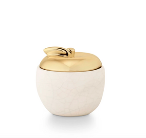 Pumpkin Crabapple Ceramic Candle