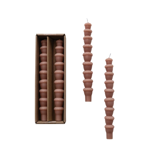 Acorn Taper Candles