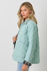 Your Anywhere Contrast Quilted Jacket